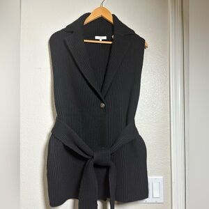 2 for $50 Vince Black Sleeveless Cardigan